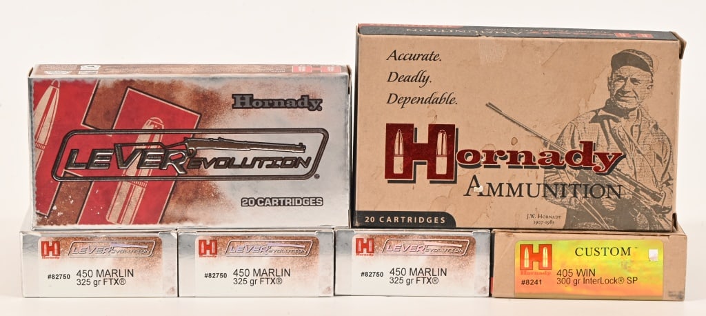 100 Rounds Assorted Hornady Rifle Ammo (1 of 1)