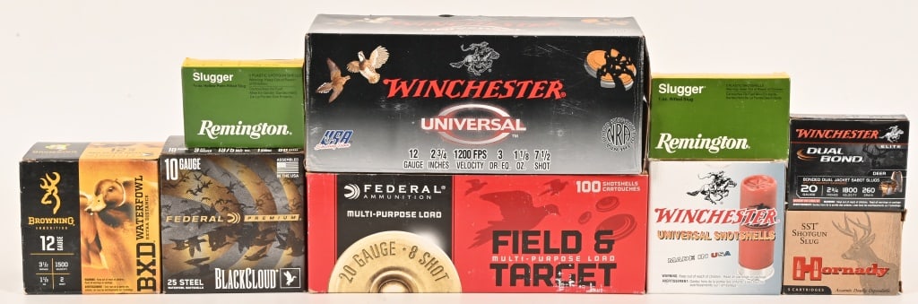 860 Rounds Assorted 12 And 20 Gauge Shotgun Ammo (1 of 4)