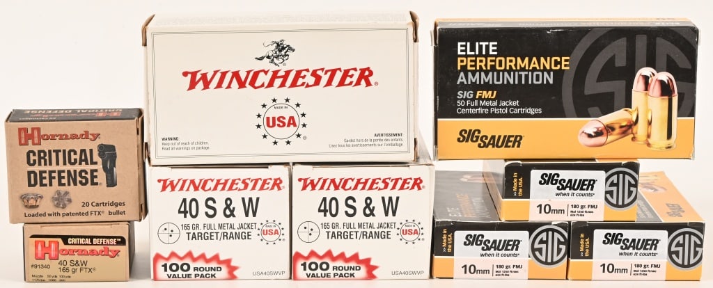 530 Rounds Assorted Pistol Ammo (1 of 1)