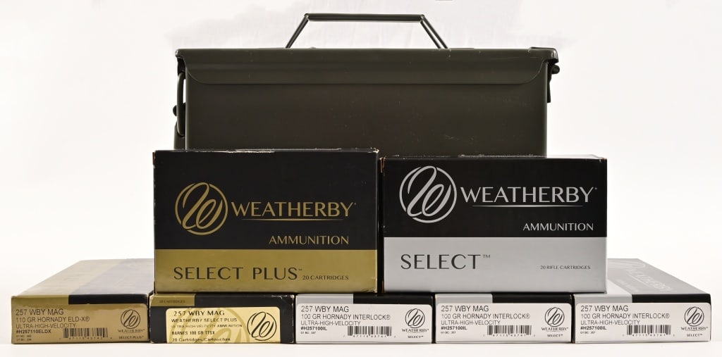 120 Rounds .257 Weatherby Mag Factory Ammo (1 of 1)