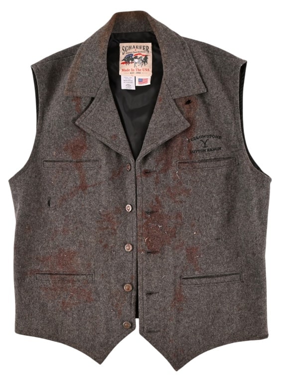 Yellowstone John Dutton Shot Vest Blood Stained (1 of 11)