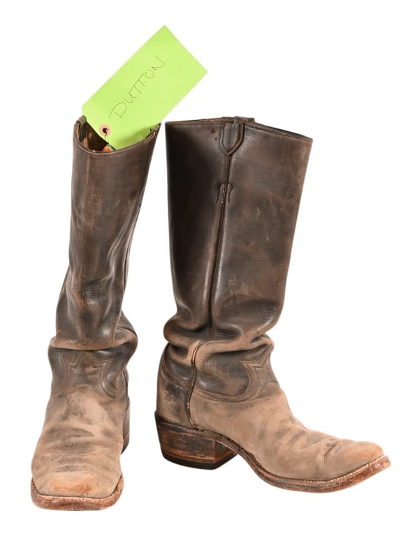 Yellowstone 1883 Tim McGraw Screen Worn Boots (1 of 11)