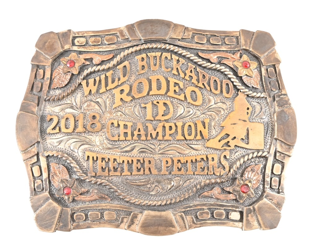 Yellowstone 2018 Rodeo Champion Prop Belt Buckle (1 of 5)