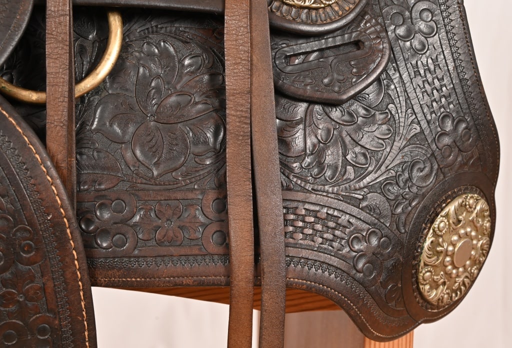 Tom Mix Custom Saddle - 16