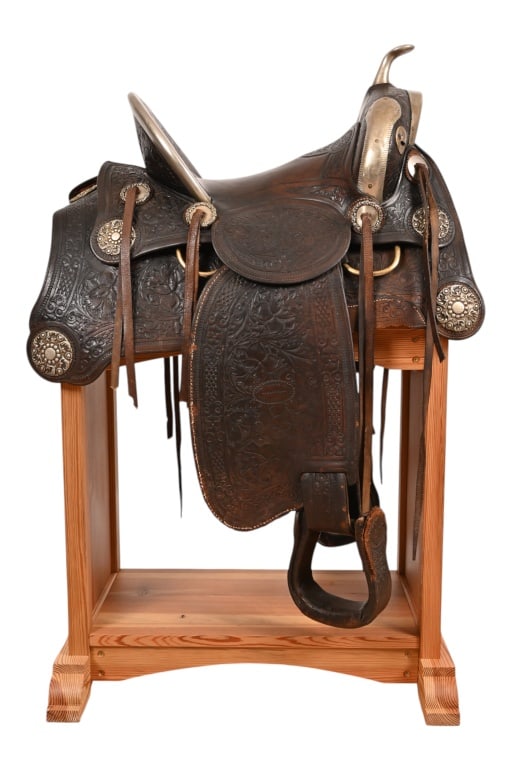 Tom Mix Custom Saddle - 2