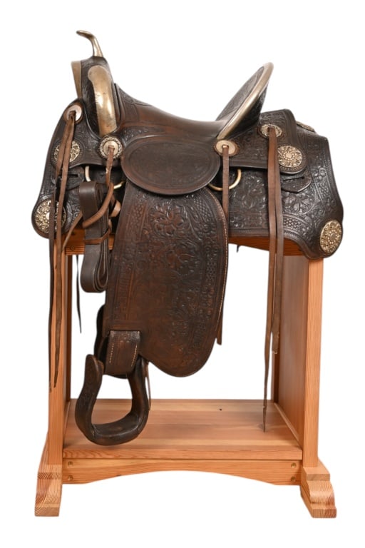 Tom Mix Custom Saddle - 3