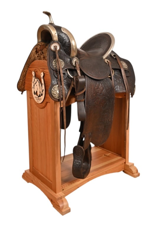 Tom Mix Custom Saddle - 4