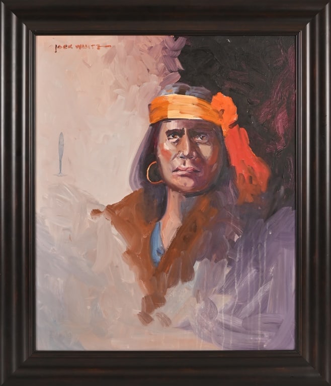 Jack White Mangas Coloradas Red Sleeves Painting (1 of 6)