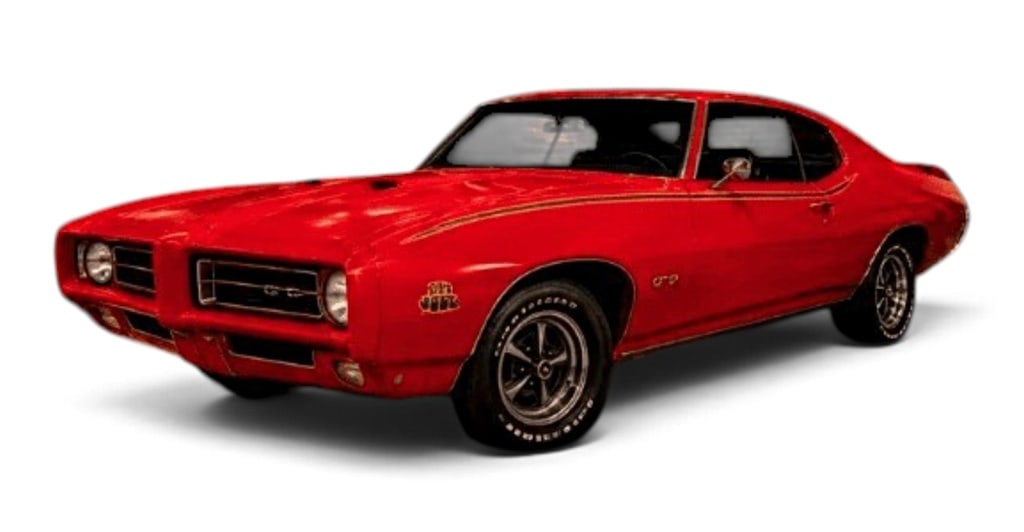 1969 GTO Judge: 400 ci Ram Air V-8 engine. Rally II wheels, Judge stripes & decals. under 72,000 miles showing on odometer. Current inspection.
