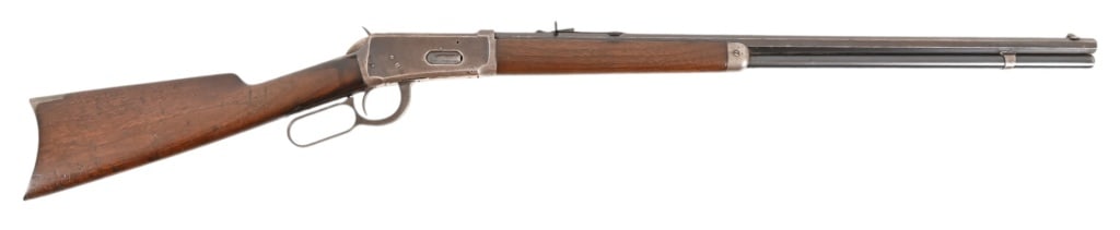 Winchester 1894 Rifle in .38-55 Caliber: SN 267809. 26" barrel, dark bore. Working action, wood is solid. Made in 1905. Modern.