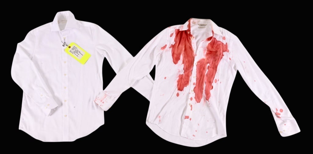Yellowstone Jamie Fight Scene Bloody Shirts (1 of 15)