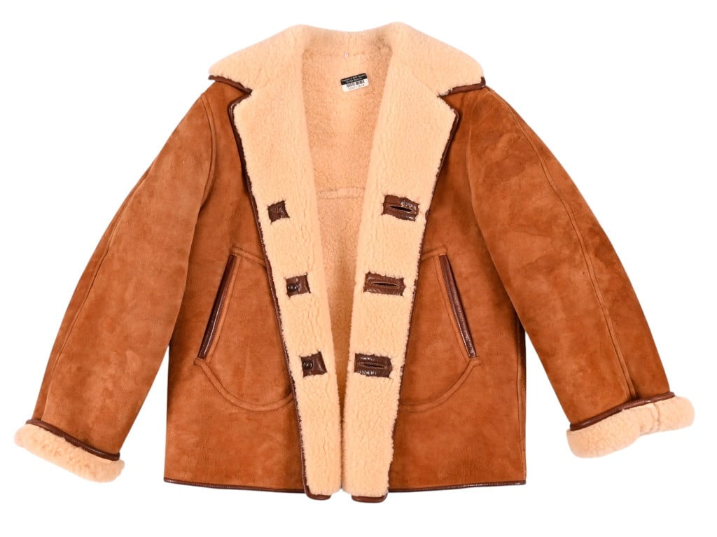 Yellowstone Suede Prop Sherpa Lined Coat (1 of 9)