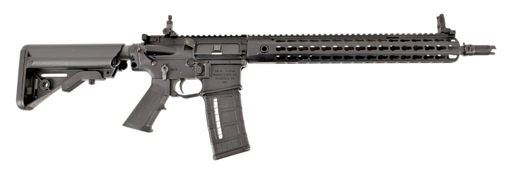 Knights Mfg Stoner Rifle SR-15 5.56 Semi-Auto: 16" Barrel, Factory Case, 30 Rd Mag, S/N KM909134, Modern