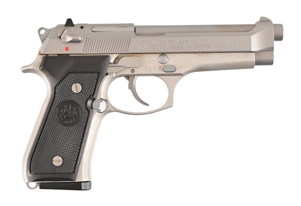 Beretta 92FS 9mm Semi-Auto pistol - Stainless (1 of 8)