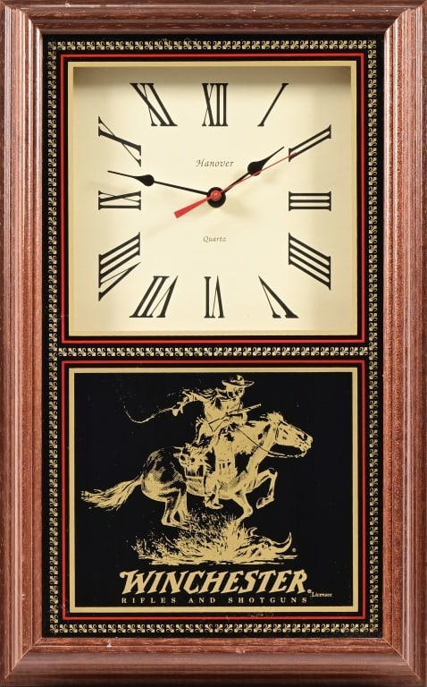 Winchester Advertising Clock (1 of 3)
