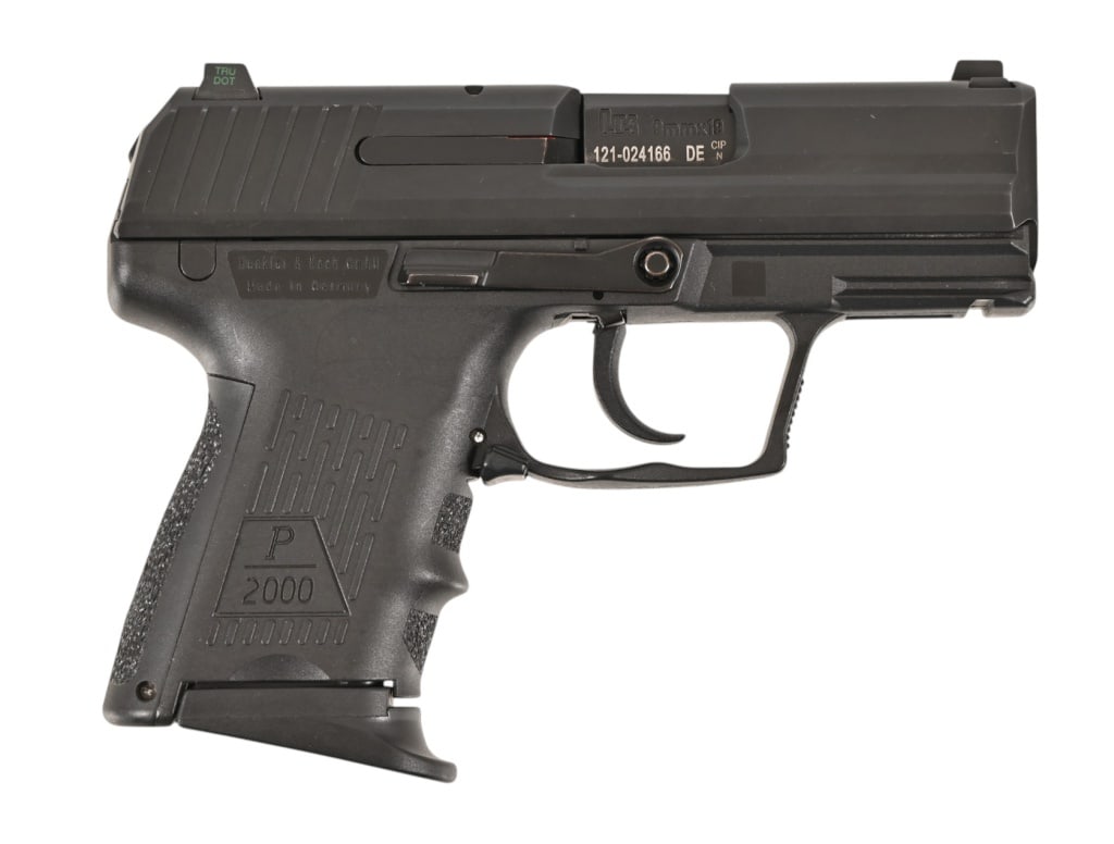 HK P2000 SK 9mm Semi-Auto Pistol: 3.25 Barrel, (1) 10 Rd Mag, S/N 121-024166