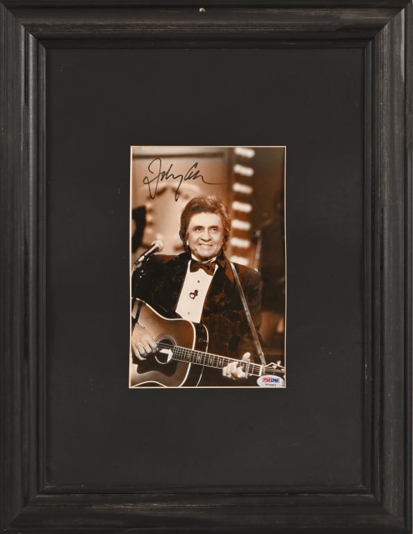 Johnny Cash Autographed Photo (1 of 5)