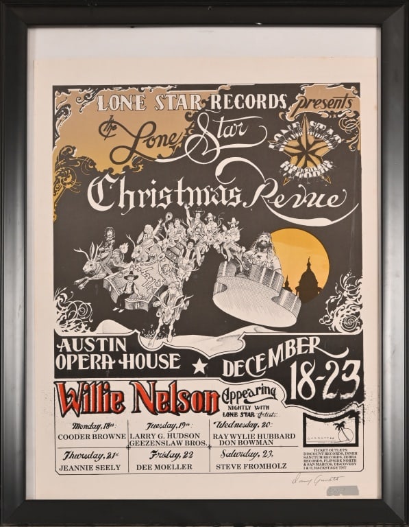Willie Nelson ChristmasRevue Poster (1 of 2)