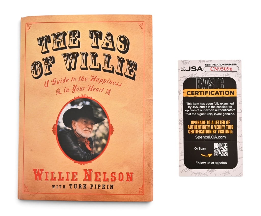 Willie Nelson Autographed Book (1 of 5)