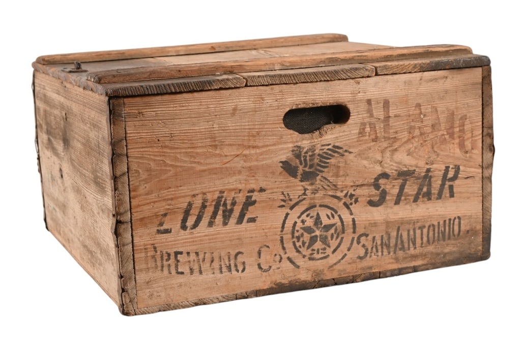 Lone Star Brewing Co Pre-Pro Wood Beer Crate (1 of 9)