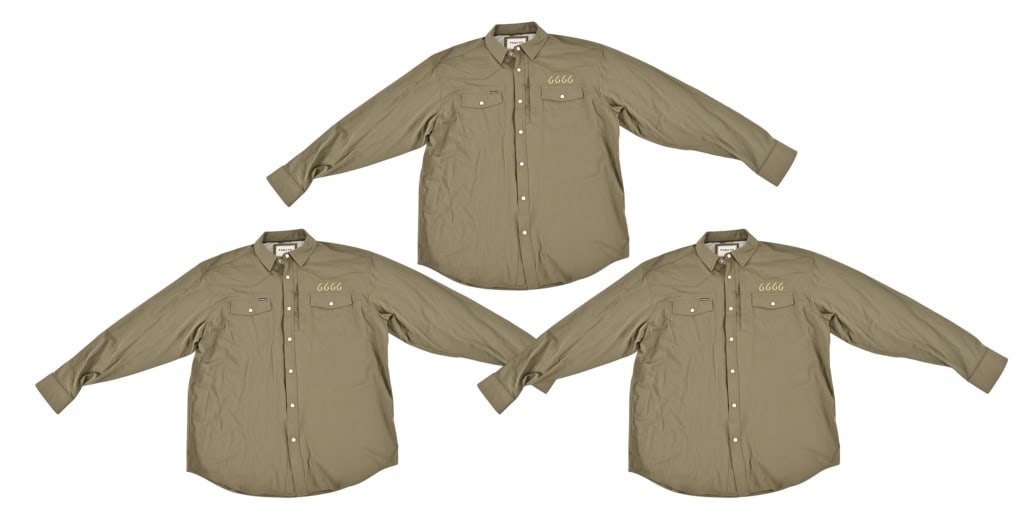 Yellowstone Prop 6666 Ranch Pancho Shirts 3 Green (1 of 2)
