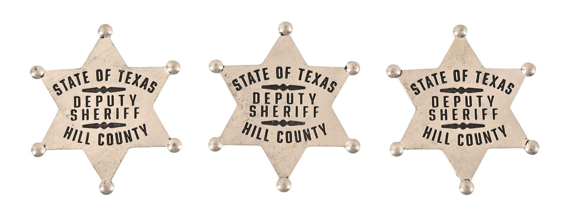 Yellowstone Hill County Texas Sheriff Prop Badges (1 of 5)