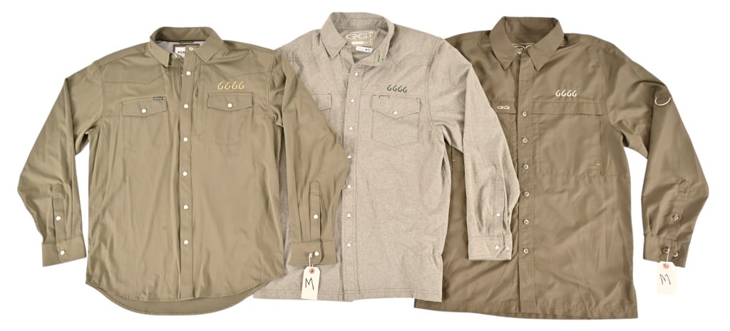 Yellowstone Screen Worn 6666 Ranch Prop Shirts (3) (1 of 8)