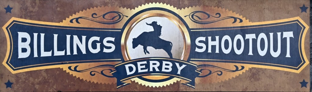 Yellowstone Billings Shootout Derby Huge Prop Sign (1 of 5)