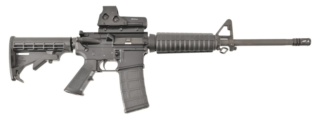 Bushmaster XM15-E2S 5.56 Rifle EOTech Sight (1 of 14)