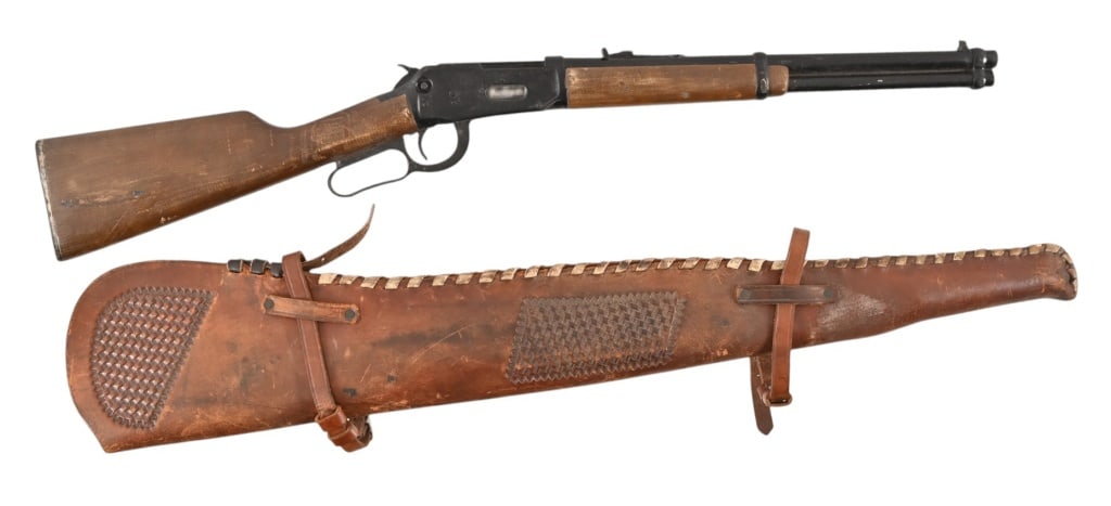 Yellowstone 1923 Winchester 1894 & Scabbard Prop (1 of 13)