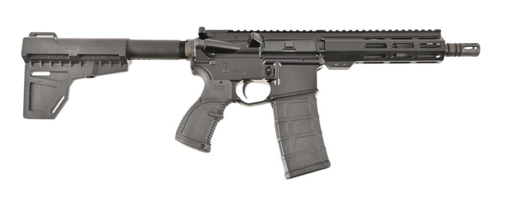 Stag-15 M-LOK Pistol .300BLK Semi-Auto Pistol: 8" Barrel, Original Factory Case, 30 Rd Mag, S/N Y435302, Modern