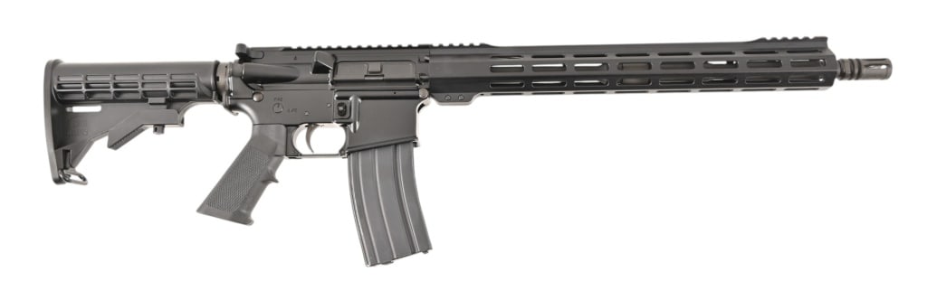 Stag Arms Stag-15 5.56/.223 Semi-Auto Rifle: 16" Barrel, Free Float Handguard, 30 Rd Mag, Factory Original Case, S/N Y435335, Modern