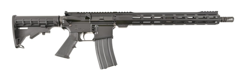 Stag Arms Stag-15 5.56/.223 Semi-Auto Rifle: 16" Barrel, MLOK Free Float Handguard, 30 Rd Mag, Factory Original Case, S/N Y435344, Modern