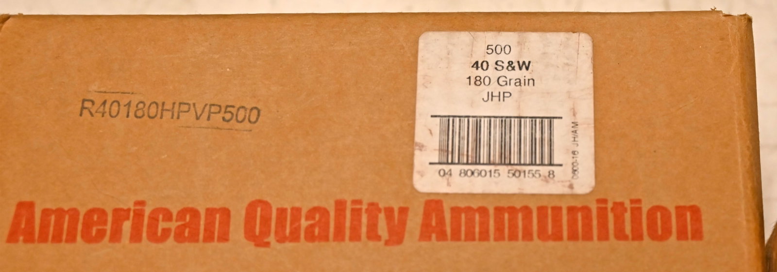 .40 JHP American Quality Ammunition 5000 Rounds (1 of 2)