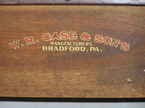 134 W R Case Sons Knife Display Cabinet General Stor May 20