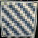 209: Quilt Indigo Broken Dishes Variant 1875 - 6