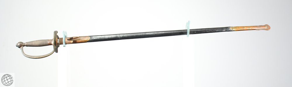 Civil War NCO SWORD Collins Scabbard Well Preserved: Details: This Civil War NCO sword by Collins is presented together with its original scabbard. Please attend our live sale to inspect this and many more rare and collectible firearms, edged weapons, a