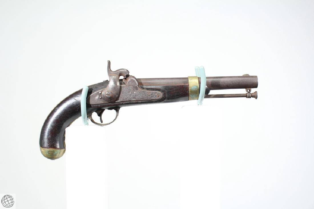 US Model 1842 ASTON PISTOL Percussion Inspector Marked: Details: This US Model 1842 Aston percussion pistol is inspector marked SK on the barrel. Please attend our live sale to inspect this and many more rare and collectible firearms, edged weapons, and ot