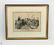 Framed Original CURRIER AND IVES LITHOGRAPH Hand