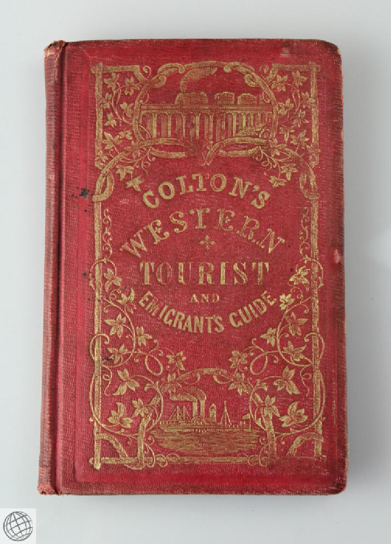 Colton THE WESTERN TOURIST AND EMIGRANTS GUIDE 1854 (1 of 8)