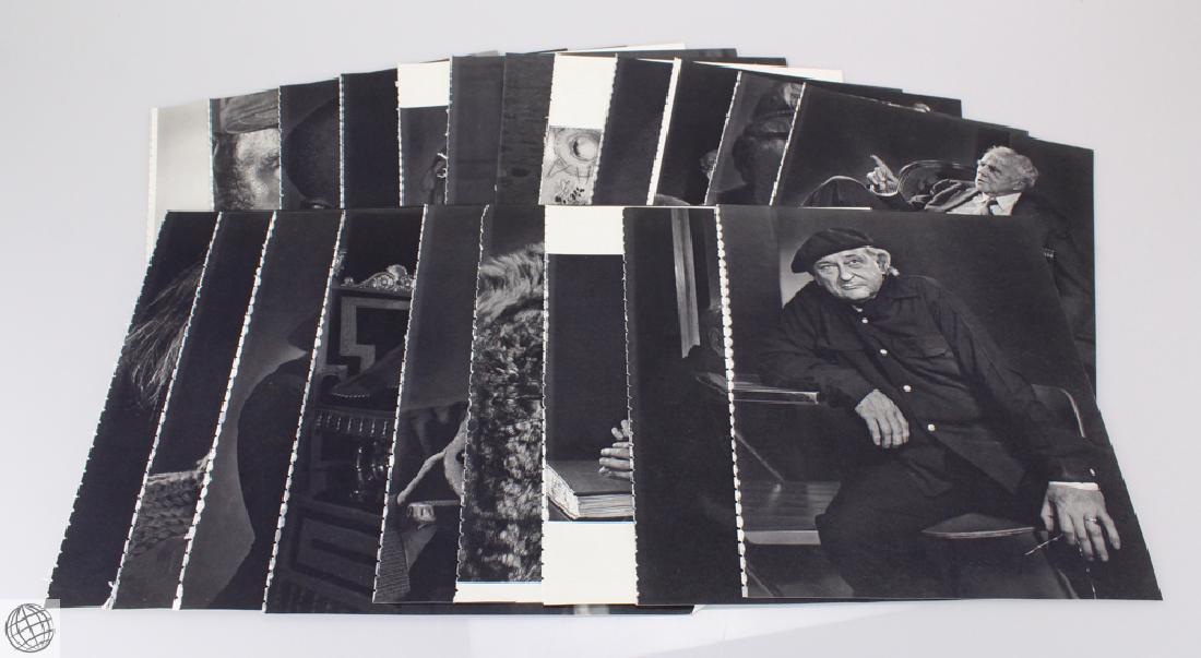 21Pcs Vintage Photogravure Portraits YOUSUF KARSH: Details: This lot comprises 21 vintage sheet-fed photogravure portraits by the inimitable photographer Yousuf Karsh. Notable subjects in this group include Fidel Castro, Winston Churchill, JFK, MLK, E