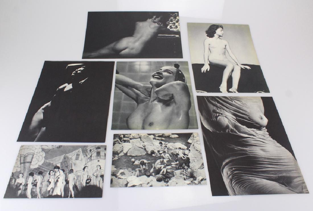 7Pcs 1930s NUDE PHOTOGRAVURES Bernhard Scott Green: Details: This lot is comprised of 7 sheet-fed photogravures of nude subjects by prominent 1930s photographers. Included in this group are images by Bernhard, Scott, Green, Hurell, Keen, Frank, and Hir
