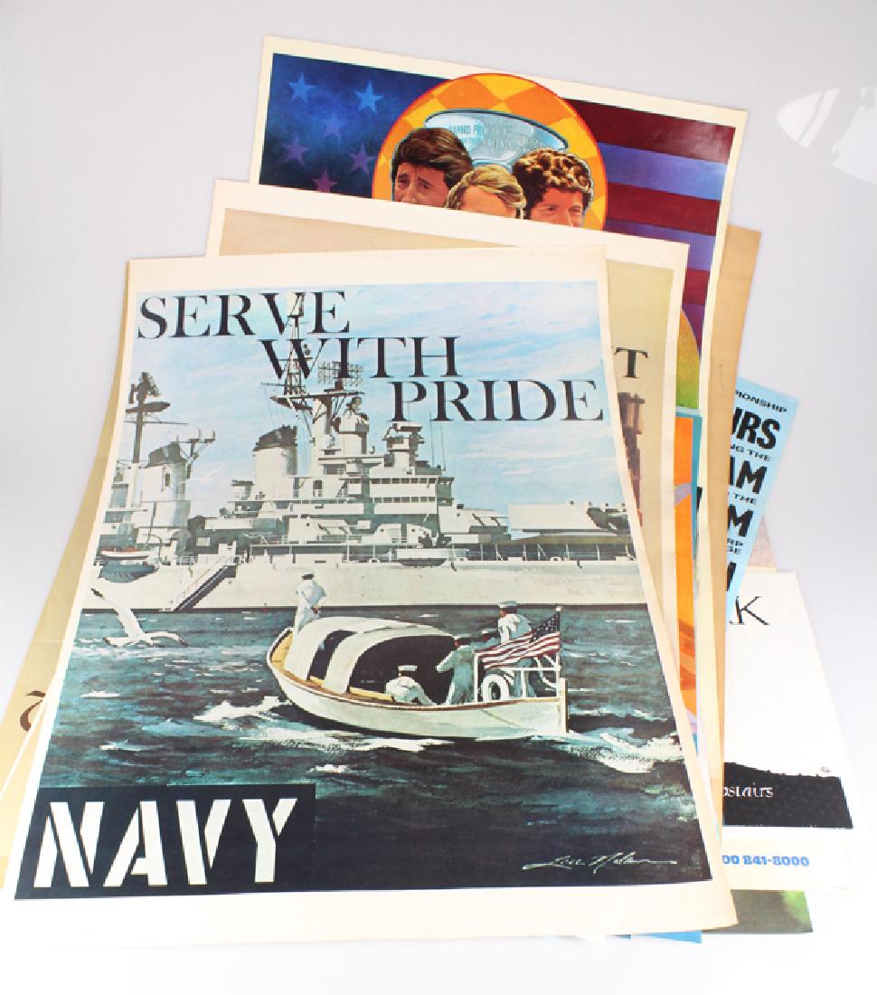 41Pcs Central New York VINTAGE POSTERS Aretha Franklin: Details: This lot consists of 41 vintage posters on a variety of subjects including: Aretha Franklin, The Marshall Tucker Band, Military Recruitment, Watkins Glenn Racetrack, Ithaca, NY, and more.Ple