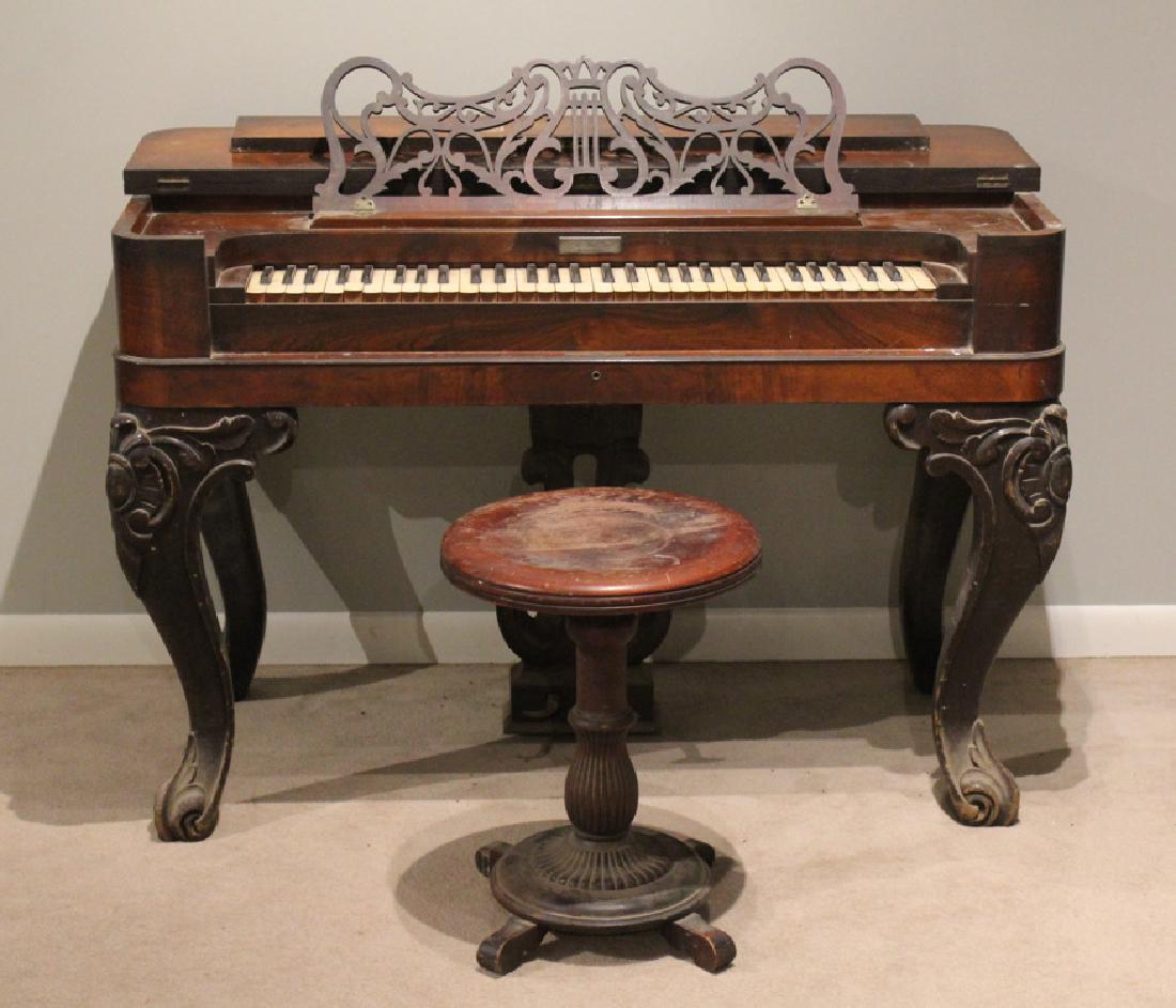 Antique 63 Key A MACNUTT MELODEON Harmonium Reed Organ