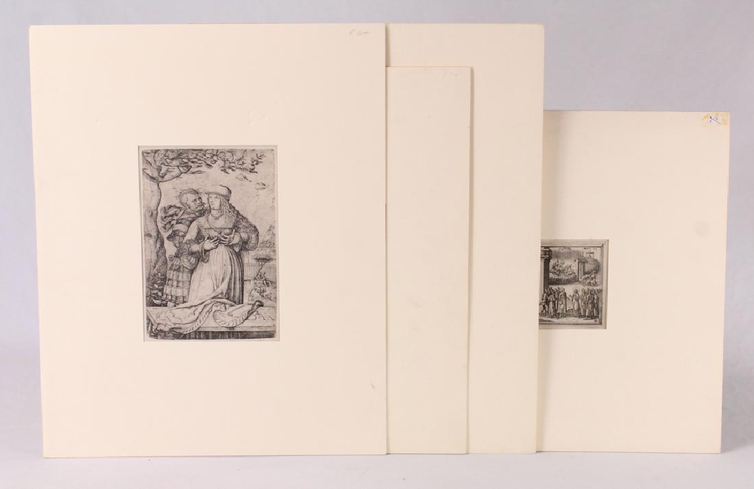 4pcs Antique Original Artwork GERMAN ETCHINGS 16th: Details: 4pcs Antique Original Artwork GERMAN ETCHINGS 16th Century Daniel Hopfer Augustin Hirschvogel Peter Van Der Borcht The Elder Biblical Scenes Soldier Embracing This group features 4 German et