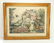 Framed Currier And Ives ORIGINAL HAND COLORED STONE