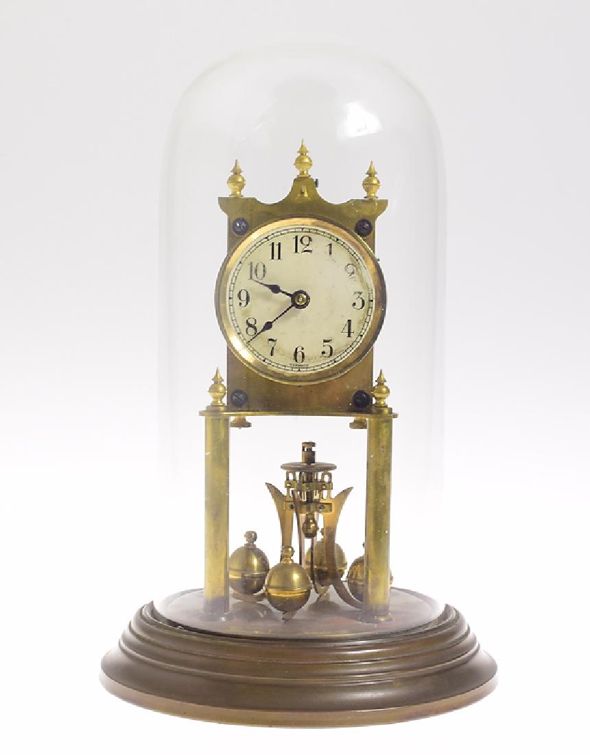 Antique German Clock 400-DAY TORSION ANNIVERSARY CLOCK: Details: Antique German Clock 400-DAY TORSION ANNIVERSARY CLOCK EARLY KUNDO CLOCK 1926 Kieninger & Obergfell Decorative Collectible 'Anniversary' Clock Year Clock Maker: Kundo (Kieninger & Obergfell) 