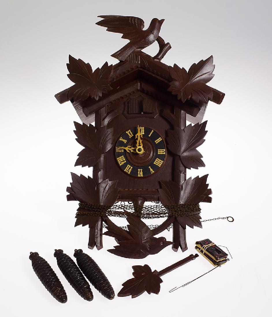 Cuckoo Quail Clock VINTAGE CUCKOO CLOCK HUBERT HERR