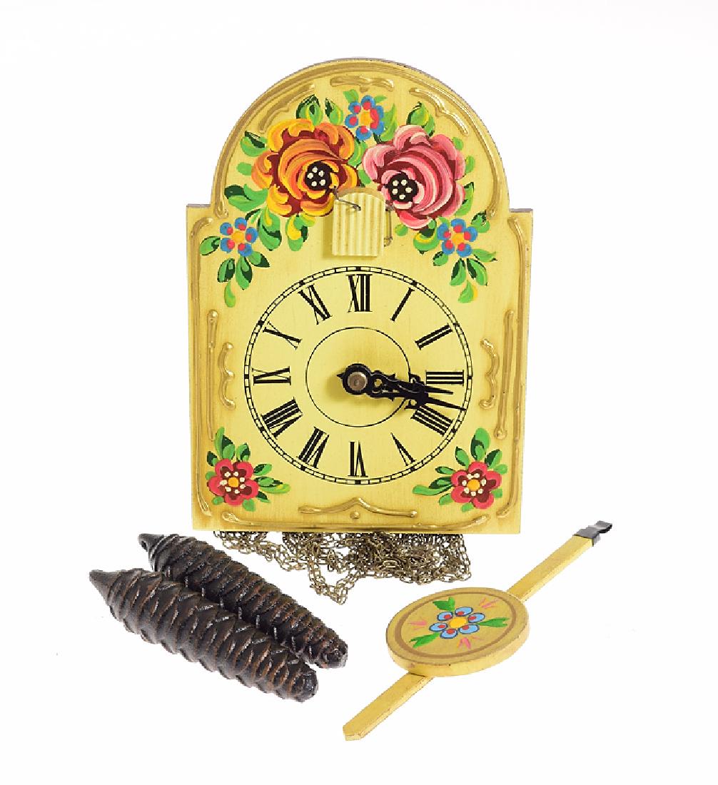 Hones Cuckoo Clock EXCELLENT CONDITION ORNATELY PAINTED: Details: Hones Cuckoo Clock EXCELLENT CONDITION ORNATELY PAINTED SHIELD CUCKOO CLOCK 1975 Vintage Black Forest Wall Clock German Collectible Maker: D. Hones/Regula Movement History of Maker: Hones clo