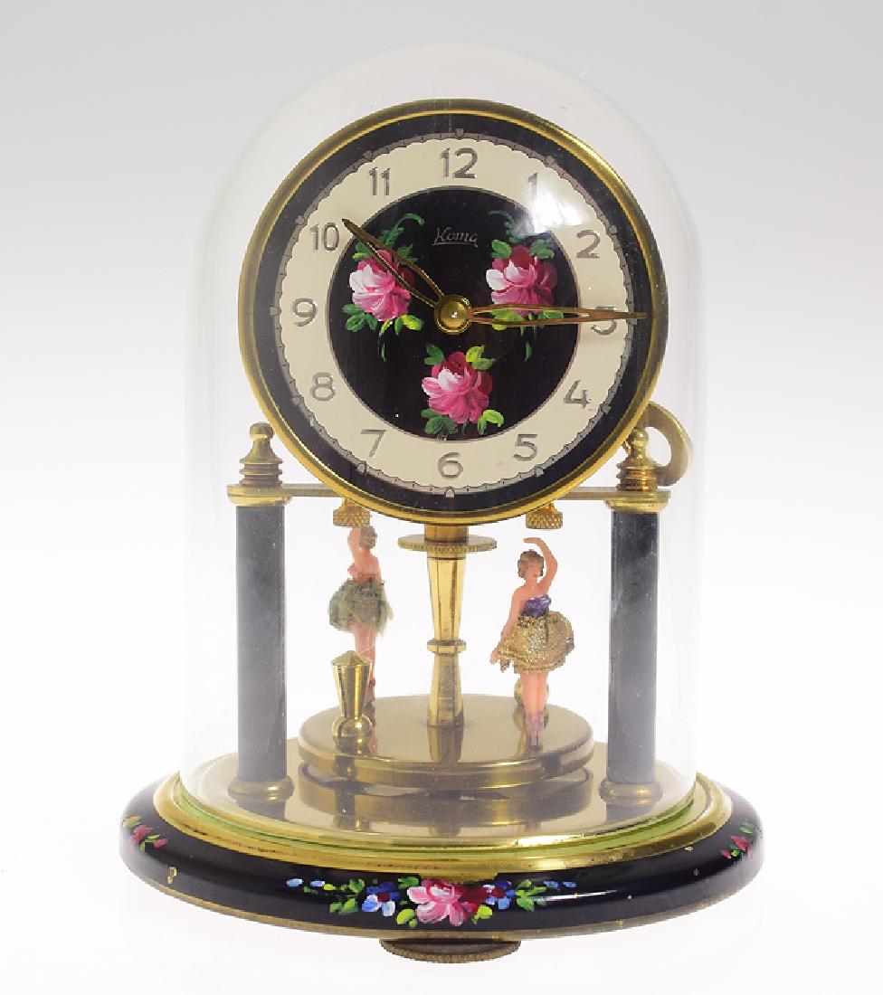 Vintage Torsion Clock 400DAY KOMA MIDGET ANNIVERSARY